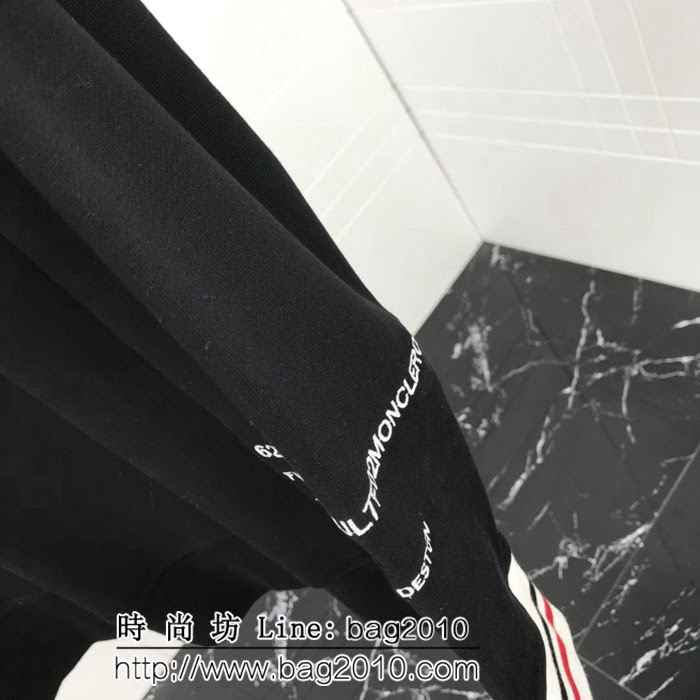 MONCLER蒙口 X 藤原浩聯名款 兩大品牌LOGO圖案刺繡設計 百搭款衛衣 情侶款 ydi1826